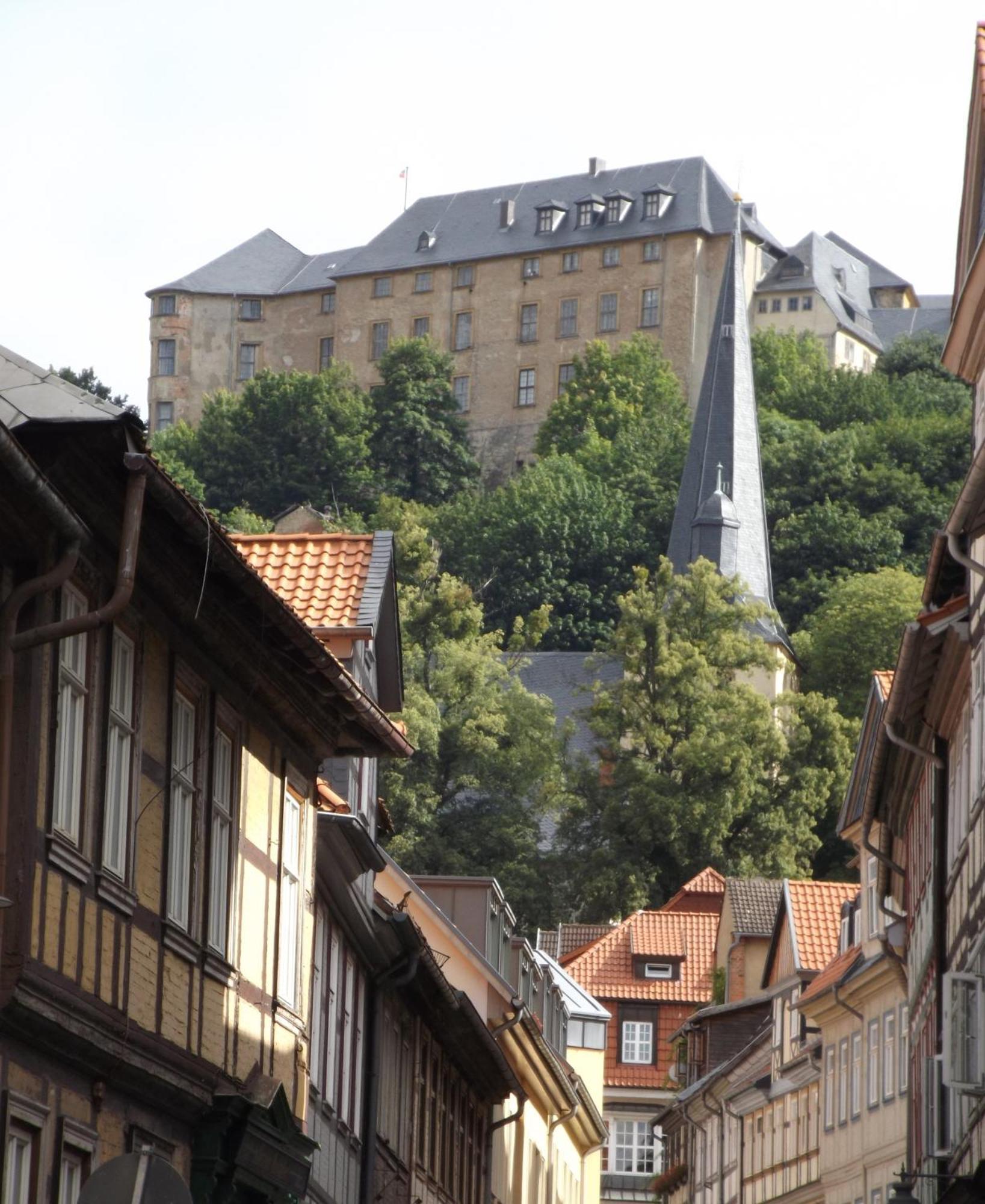 Harzhaus Wienrode Fewo Harzblick Buitenkant foto